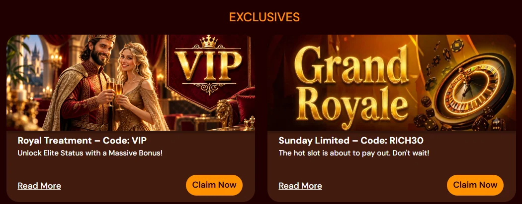 spins-castle-exclusives-royal-treatment-vip-and-sunday-limited-grand-royale